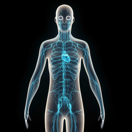 Human Organs - Lymph Nodes (Lymph Nodes)の写真素材