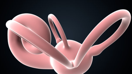 Digital illustration of  sperm  in colour  background. 3D rendering