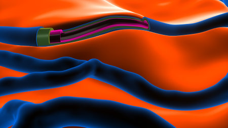 3D illustration.の写真素材