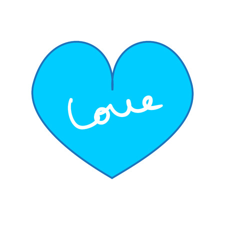 Hand drawn hearts setのイラスト素材