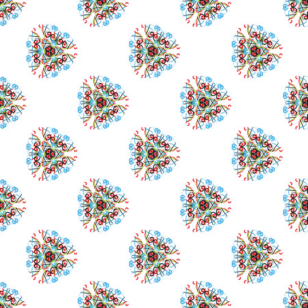 Vector seamless pattern. Modern stylish texture.