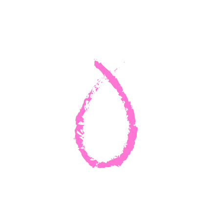 Breast cancer pink ribbon isolated. Vectorのイラスト素材