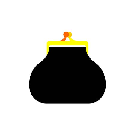 Purse icon , flat design.のイラスト素材