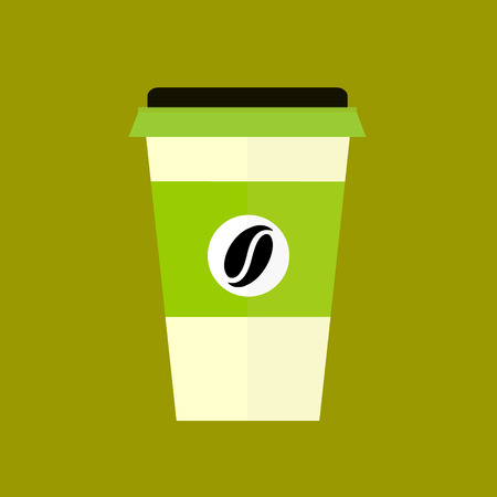 Vector glass for coffeeのイラスト素材