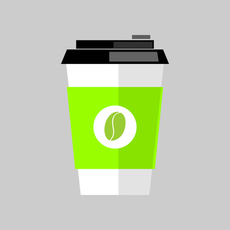 Vector glass for coffeeのイラスト素材