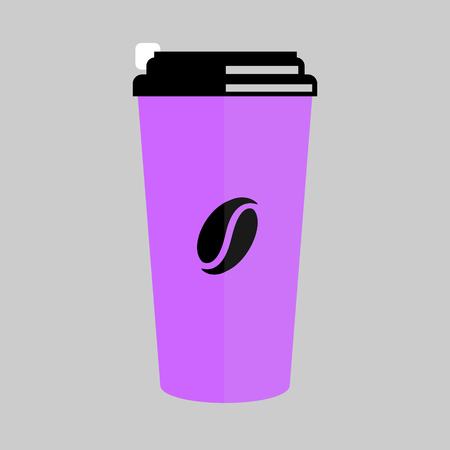 Vector glass for coffeeのイラスト素材