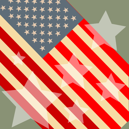Fourth of July. Independence day. Vector signのイラスト素材