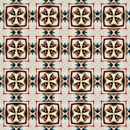 Seamless abstract vintage pattern, elegant gift wrapping paper template