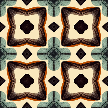 Vintage decoration, retro style, highly detailed pattern