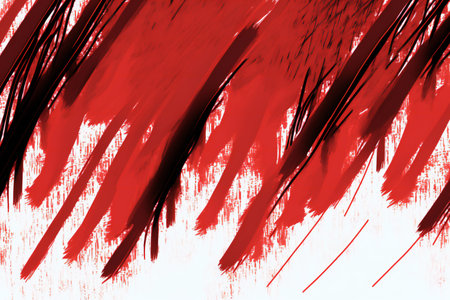 Background with red paint strokes scalable, abstract, backgroundsの写真素材