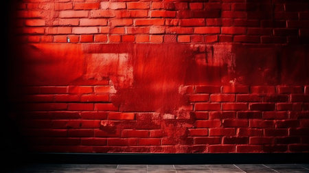 Texture of red wall, digital illustration artwork, abstract, texturesの写真素材