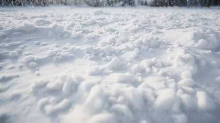 Winter background with snowflakes.の素材