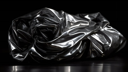 Reflecting light and shadow on creases and folds, business, objectsの素材