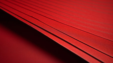 Red cardboard close up, creative digital illustration, abstract, texturesの素材