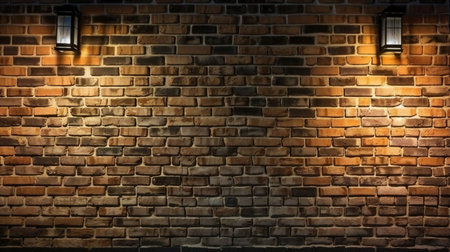 Exterior brick wall texture background, abstract, texturesの素材