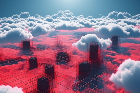 Windy landscape, scenery background, abstract, backgroundsの素材