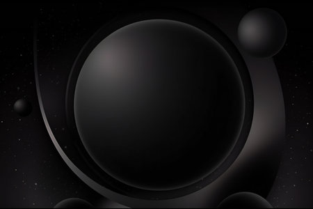 Simple black gradient  background for product, abstract, backgroundsの素材