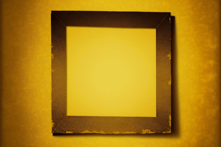 Gold with vintage texture yellow background, retroの素材