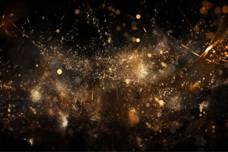 Beautiful light background with glitter bokeh, abstract, backgroundsの素材