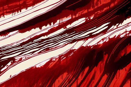 Background with red paint strokes, abstract, colorsの素材