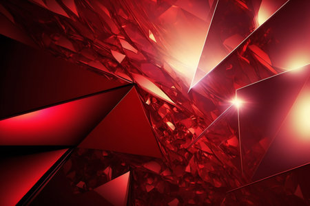 Red shiny texture, digital illustration artwork, abstract, backgroundsの素材