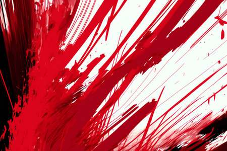 Background with red paint strokes scalable, abstract, backgroundsの素材