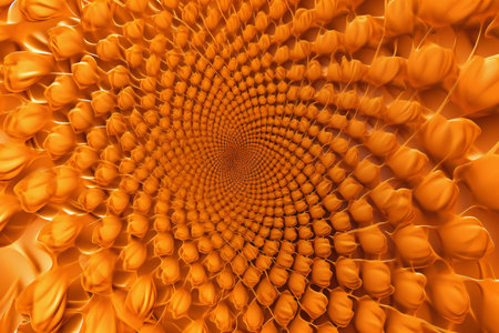 illustration of abstract geometric composition,digital art works..の素材