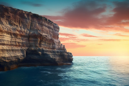 Beautiful seascape. Composition of nature.の素材