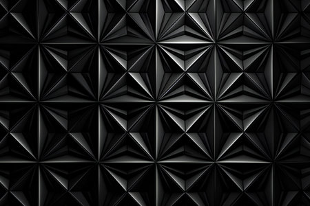 abstract geometric background with black polygonal patternの素材