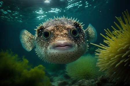 Pufferfish (Dendrolophus filipinoides)の素材