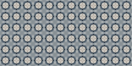 Seamless Repeatable Abstract Geometric Pattern. Ornamental Tile Textureの素材