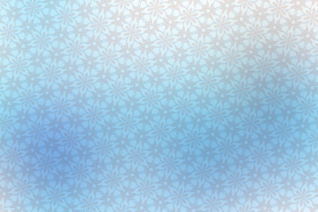 Japanese paper New Year's card background. Snowflake patternの素材