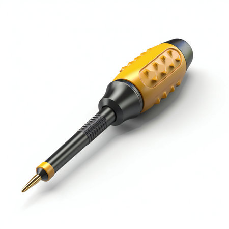 Screwdriver isolated on white background.の素材