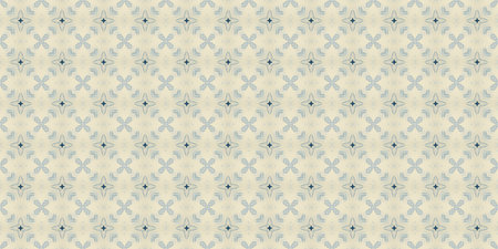 Seamless pattern with decorative elements. Vintage background. Textile rapport.の素材
