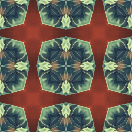 Kaleidoscopic ornamental regular kaleidoscope seamless generated hires textureの素材