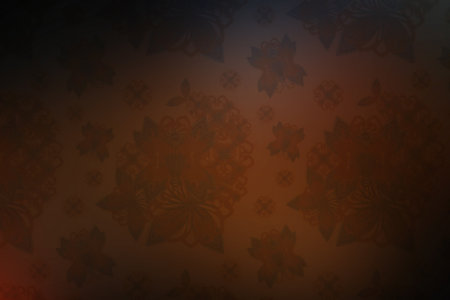 Abstract background of vintage fabric with floral ornament. Close-up.の写真素材
