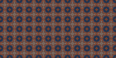 Ethnic pattern. Abstract kaleidoscope fabric design texture or background