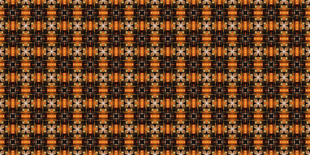 Ethnic pattern. Abstract kaleidoscope fabric design texture or background