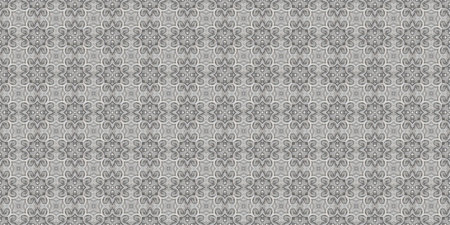 Seamless Repeatable Abstract Geometric Pattern. Ornamental Tile Textureの素材