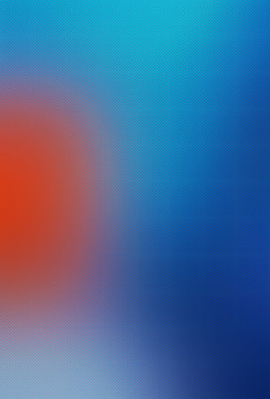 abstract background with smooth lines in blue, orange, red colors