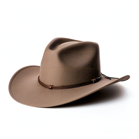 Cowboy hat isolated on white background.の素材