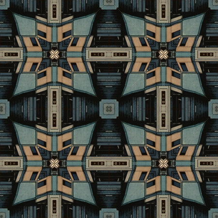 Seamless pattern. For eg fabric, wallpaper, wall decorations.の素材