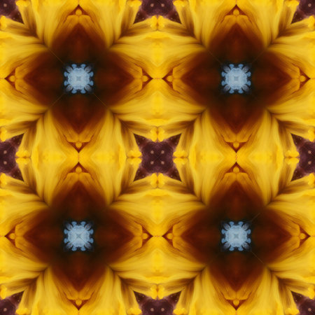 Seamless pattern of abstract flowers. For eg fabric, wallpaper, wall decorations.の素材