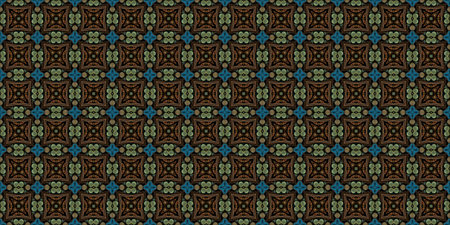 Ethnic pattern. Abstract kaleidoscope fabric design texture or background