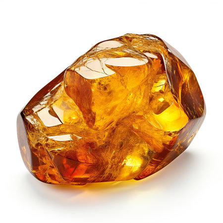 Whiskey in ice cube isolated on white background.の素材