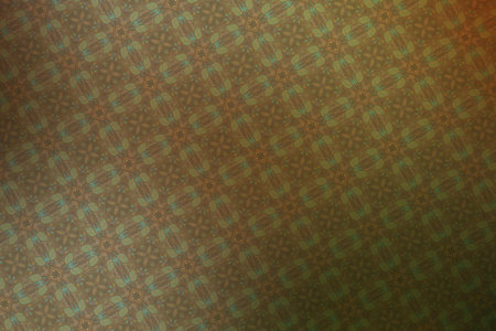 Textile cloth black and white with a kaleidoscope pattern in it