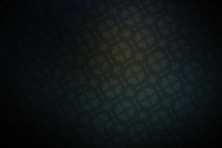 Illustration of a dark abstract background with a pattern in the centerの写真素材