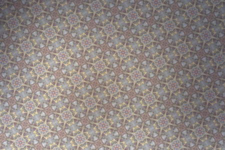 Textile cloth colorful,Thai style fabric pattern for background.