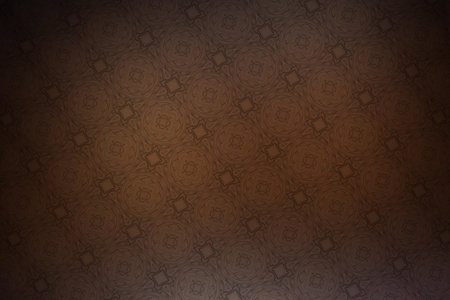 Textile cloth brown and black with a beautiful pattern. Texture background