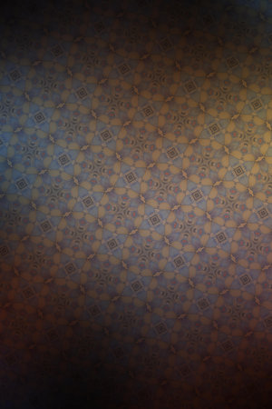 Kaleidoscope of color with beautiful ornamental pattern.